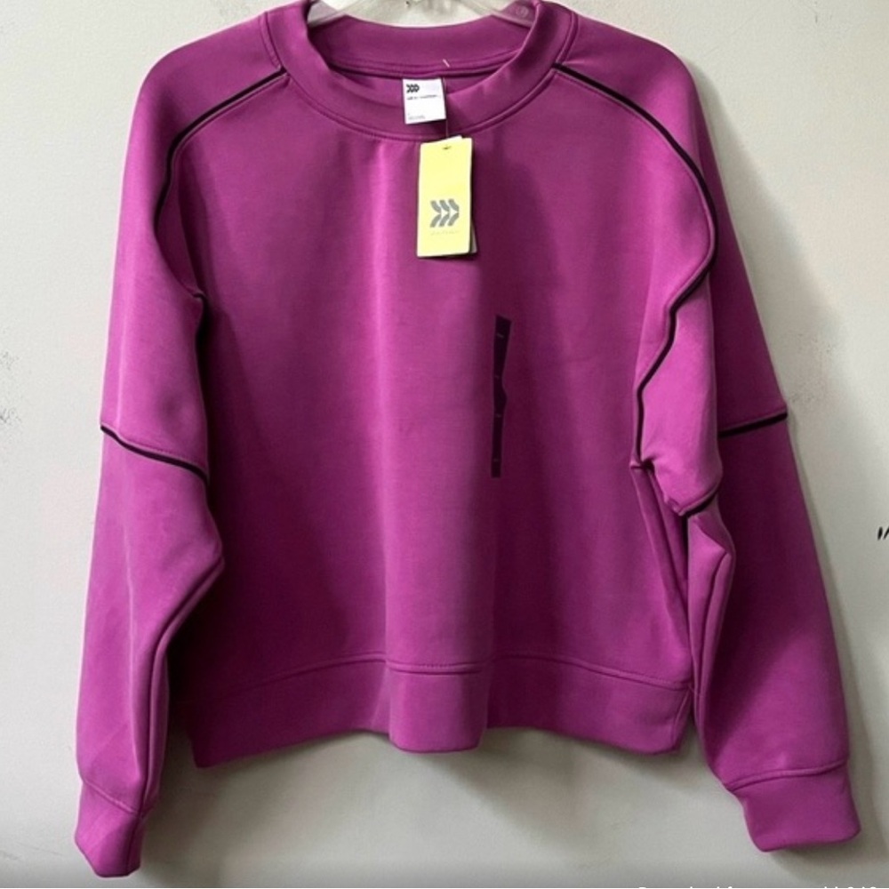 All in Motion Purple Sweatshirt